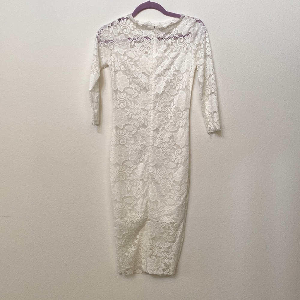 White Lace Dress
